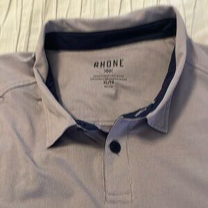 Men’s Lavender Rhone Short Sleeve Golf Shirt. Never worn. New without tags.